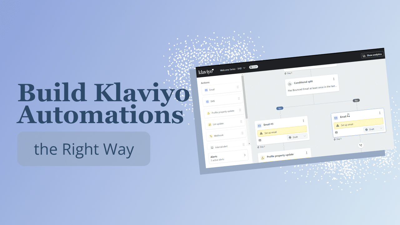 Klaviyo flows tutorial